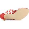 imageAllegra K Womens Polka Dots Stiletto Heel Slides SandalsRed