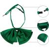 imageAllegra K Womens PreTied Neckties Bowknot Solid Adjustable Casual Uniform BowtieDeep Green