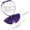 imageAllegra K Womens PreTied Neckties Bowknot Solid Adjustable Casual Uniform BowtieDeep Purple