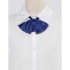 imageAllegra K Womens PreTied Neckties Bowknot Solid Adjustable Casual Uniform BowtieNavy Blue