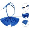 imageAllegra K Womens PreTied Neckties Bowknot Solid Adjustable Casual Uniform BowtieRoyal Blue