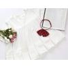 imageAllegra K Womens PreTied Neckties Bowknot Solid Adjustable Casual Uniform BowtieWine Red