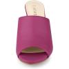 imageAllegra K Womens Slip on Block Heel Slide SandalsHot Pink