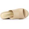 imageAllegra K Womens Slip on Platform Sandals Espadrilles Wedges Slides MulesBeige