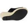 imageAllegra K Womens Slip on Platform Sandals Espadrilles Wedges Slides MulesBlack