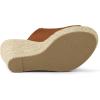 imageAllegra K Womens Slip on Platform Sandals Espadrilles Wedges Slides MulesBrown