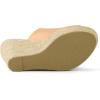 imageAllegra K Womens Slip on Platform Sandals Espadrilles Wedges Slides MulesSepia