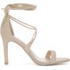 imageAllegra K Womens Stiletto Heel Laceup SandalsBeige