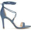 imageAllegra K Womens Stiletto Heel Laceup SandalsHaze Blue