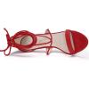 imageAllegra K Womens Stiletto Heel Laceup SandalsRed
