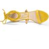 imageAllegra K Womens Stiletto Heel Laceup SandalsYellow