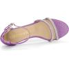 imageAllegra K Womens Stiletto Kitten Heels Glitter Heel SandalsPurple