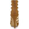 imageAllegra K Womens Stiletto Platform Heels Strappy Gladiator Heel SandalsBrown