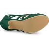 imageAllegra K Womens Stiletto Platform Heels Strappy Gladiator Heel SandalsGreen
