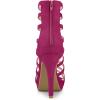 imageAllegra K Womens Stiletto Platform Heels Strappy Gladiator Heel SandalsHot Pink