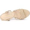 imageAllegra K Womens Strappy Platform Heels Stiletto Heel SandalsBeige