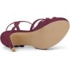 imageAllegra K Womens Strappy Platform Heels Stiletto Heel SandalsBurgundy
