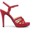 imageAllegra K Womens Strappy Platform Heels Stiletto Heel SandalsRed