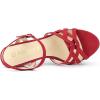 imageAllegra K Womens Strappy Platform Heels Stiletto Heel SandalsRed