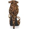 imageAllegra K Womens Strappy Platform Stiletto Heels SandalsLeopard