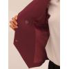 imageAllegra K Womens Suit Vest Double Breasted Business Lapel Dressy Waistcoat VestBurgundy