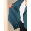 imageAllegra K Womens Suit Vest Double Breasted Business Lapel Dressy Waistcoat VestLake Blue