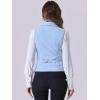 imageAllegra K Womens Suit Vest Double Breasted Business Lapel Dressy Waistcoat VestLight Blue