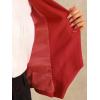 imageAllegra K Womens Suit Vest Double Breasted Business Lapel Dressy Waistcoat VestRed
