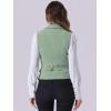 imageAllegra K Womens Suit Vest Double Breasted Business Lapel Dressy Waistcoat VestSea Green