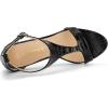 imageAllegra K Womens T Strap Open Toe Stiletto Heel SandalsBlack