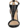 imageAllegra K Womens T Strap Open Toe Stiletto Heel SandalsBlack