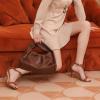 imageAllegra K Womens T Strap Open Toe Stiletto Heel SandalsBrown