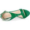 imageAllegra K Womens T Strap Open Toe Stiletto Heel SandalsGreen