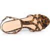 imageAllegra K Womens T Strap Slingback Platform Stiletto Heel SandalsLeopard