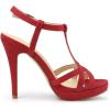 imageAllegra K Womens T Strap Slingback Platform Stiletto Heel SandalsRed