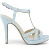 imageAllegra K Womens T Strap Slingback Platform Stiletto Heel SandalsSky Blue