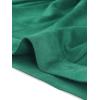 imageAllegra K Womens TurnDown Collar Flap Pockets Snap Button Faux Suede JacketGreen