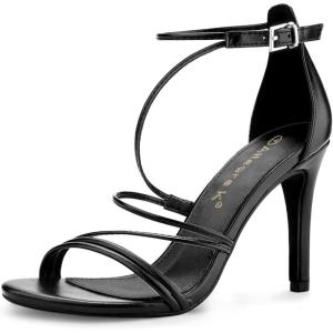 imageAllegra K Womens Party Strappy Stiletto High Heels SandalsBlack