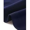 imageAllegra K Business Elegant Funeral Dresses for Womens Boat Neck 34 Sleeve Pleated Modest Midi DressDark Blue