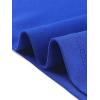 imageAllegra K Business Elegant Funeral Dresses for Womens Boat Neck 34 Sleeve Pleated Modest Midi DressRoyal Blue