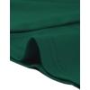 imageAllegra K Elegant Sheath Dress for Womens Casual Work Belt Sllit Hem Fishtail DressesDark Green