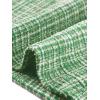 imageAllegra K Tweed Dress for Womens Summer Sleeveless Elegant Plaid Bodycon DressesGreen Nude