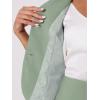 imageAllegra K Womens Business Skirt Suit Set Work Office Short Sleeve Blazer Jacket Pencil SkirtSea Green