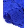 imageAllegra K Womens Elegant Lace Dress 34 Sleeve Business Wedding Guest Cocktail Bodycon DressRoyal Blue