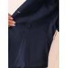 imageAllegra K Work Blazer for Womens Shawl Lapel Long Sleeve Pockets Office Suit Jacket BlazersDark Blue