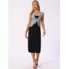 imageAllegra K Floral Lace Shrug for Womens Wedding Guest Cap Sleeve Formal Sheer Bolero CardiganGrey