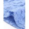 imageAllegra K Floral Lace Shrug for Womens Wedding Guest Cap Sleeve Formal Sheer Bolero CardiganSky Blue
