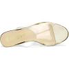 imageAllegra K Womens Clear Heel Platform Open Toe Chunky Heels Slides SandalsGold