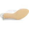 imageAllegra K Womens Clear Slide Stiletto Heel Clear SandalsWhite