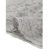 imageAllegra K Womens Elegant 34 Sleeve Sheer Floral Lace Shrug TopFog Grey